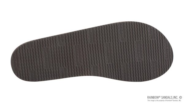 The Tropics  Single Layer Premier Leather with Colorful Mid Sole and a 1 Narrow Strap