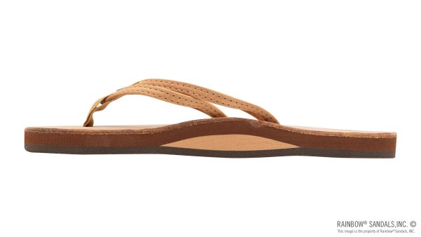 The Sandpiper Luxury Leather Single Layer Arch Support with 1 Double Narrow Strap