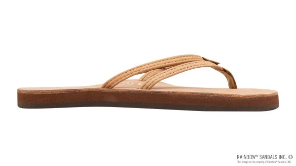 The Sandpiper Luxury Leather Single Layer Arch Support with 1 Double Narrow Strap