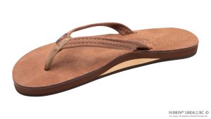 Luxury Leather  Single Layer Arch Support with a 1 Narrow Strap