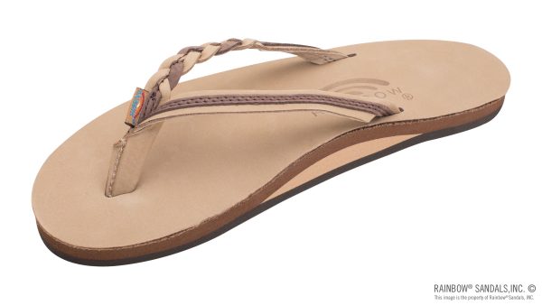 Flirty Braidy Single Layer 1 Narrow Strap with Braid
