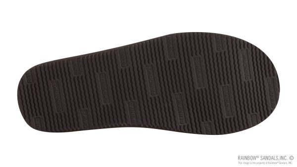 Premier Leather Top Sole Single Layer Arch Cross Strap Flat Stitch Slide