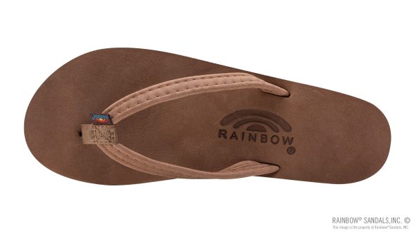 Luxury Leather  Double Layer Arch 1 Narrow Strap