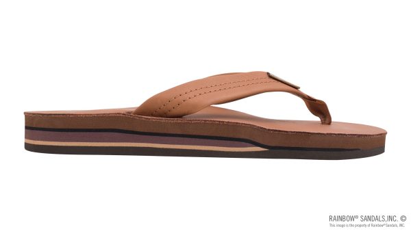 Double Layer Arch Support Classic Leather with 1 Strap