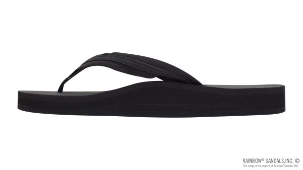 Double Layer Soft Rubber Top with 3/4 Braided Nylon Strap
