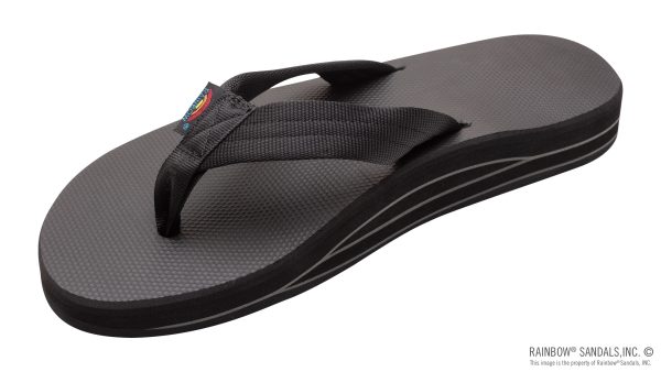 Classic Rubber Double Layer Soft Top 1 Nylon Strap