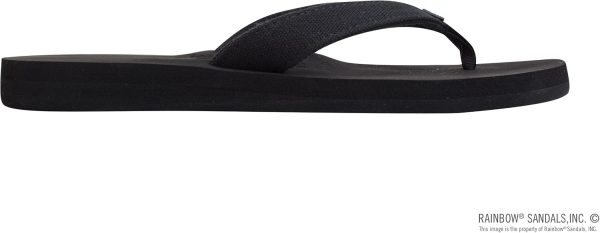 Rainbow Sandals Women's Bella. Black. Ladies 6 B(M) US | Flip-Flops