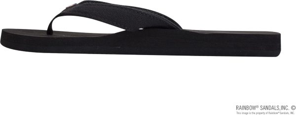 Rainbow Sandals Women's Bella. Black. Ladies 6 B(M) US | Flip-Flops