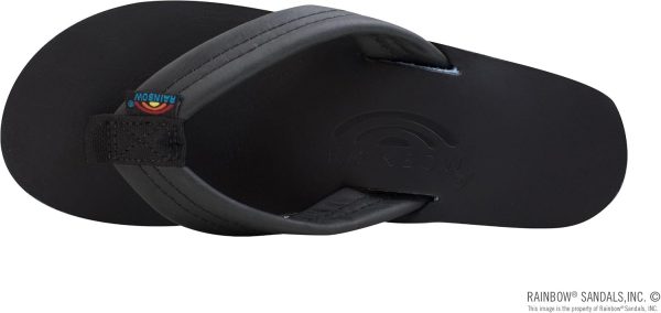 Rainbow Sandals Women's Six Layer Classic Wedge Sandal 1trap. Black. Ladies 115-15 B(M) US | Platforms & Wedges