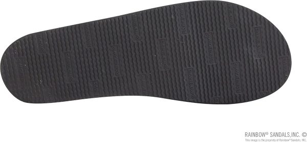Rainbow Sandals Women's Double Layer Premier Leather w/  3/4trap (Ladies Small / 5.5-6.5. Premier Black) | Flats