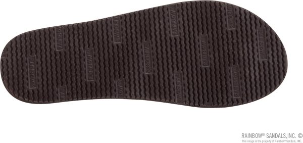Rainbow Sandals Women's Double Layer Flirty Braidy Premier Leather w/Single Braided Strap. Expresso/Sierra Brown. Ladies Medium / 6.5-7.5 B(M) US | Shoes