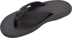 Rainbow Sandals Men's Mariner Orthopedic Rubber Foot Bed w/Arch Support. Dark Brown. Men's 7 D(M) US | Sandals