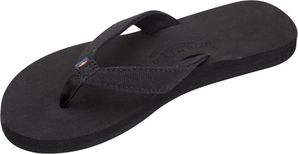 Rainbow Sandals Women's Bella. Black. Ladies 6 B(M) US | Flip-Flops