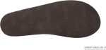 Rainbow Sandals Women's Flirty Braidy. Dark Brown. Medium / 6.5-7.5 | Premier Leather w/Single Braided Strap | Flats