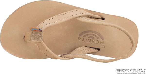 Rainbow Sandals Kid's Premier Leather Narrow Strap Sierra Brown. Kid's 07-08 B(M) US w/Back Strap | Sandals