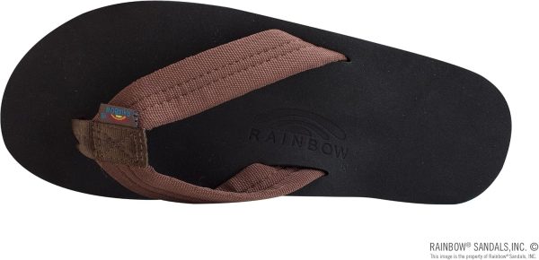 Rainbow Sandals Men's Cloud Sandals. Brown/Black. Men's Medium / 8.5-9.5 D(M) US | Sandals