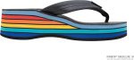 Rainbow Sandals Women's Six Layer Classic Wedge Sandal 1trap. Black. Ladies 115-15 B(M) US | Platforms & Wedges
