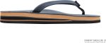 Rainbow Sandals Women's Double Layer Leather Sandal. Navy w/Fawn Midsole. Ladies 115-15 B(M) US | Flats