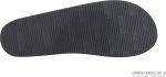 Rainbow Sandals Women's Single Layer Hemp. Black w/Rasta Mid Sole. Ladies. Medium 6.5-7.5 D(M) US | Flip-Flops