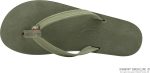 Rainbow Sandals Women's Double Layer Leather Sandal. Forest Green w/Fawn Midsole. X-Large / 8.5-9.5 B(M) US | Flats