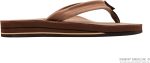 Rainbow Sandals LadiesLuxury Leather - Double Layer Arch Support with 3/4edium Straps. Nogales Wood. Ladies size S / 5.5-6.5 | Sandals