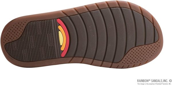 Rainbow Sandals Men's East Cape Molded Rubber Sandal. Brown. Men's 9 D(M) US | Sandals
