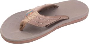 Rainbow Sandals Men's East Cape Molded Rubber Sandal. Brown. Men's 9 D(M) US | Sandals