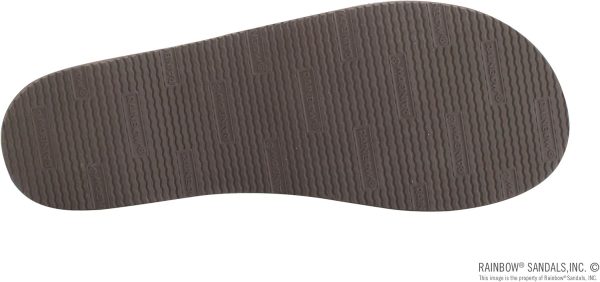 Rainbow Sandals Women's Single Layer Premier Leather w/Swarovski Crystal Narrow Strap. Sierra Brown. Ladies 19.5-15 B(M) US | Flip-Flops