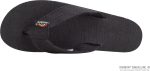 Rainbow Sandals Women's Single Layer Hemp. Black w/Rasta Mid Sole. Ladies. Medium 6.5-7.5 D(M) US | Flip-Flops