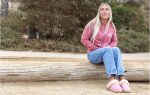 Rainbow Sandals Sunset Snugs - Premier Leather. Fleece Lined Slipper. Pink Cream. Ladies 8 | Flip-Flops