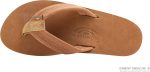 Rainbow Sandals Mens Luxury Leather - Single Layer Arch Support. Buckskin. Mens size S / 7.5-8.5 | Sandals