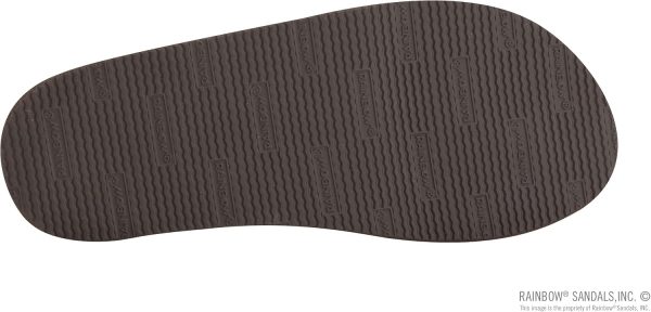 Rainbow Sandals Mens The Bentley Luxury Leather - Single Layer Arch Hand Woven Strap. Buckskin. Mens Size 8.5-9.5 | Sandals