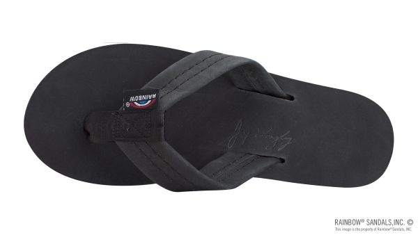 The Americana Women's Single layer Premier Leather Red White & Blue Mid Sole with a 1 Strap