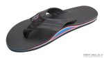 The Americana Women's Single Layer Classic Leather Red White & Blue Mid Sole with a 1 Strap