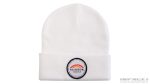 Basic Cuff Beanie with Long Ride Patch 1% rylic