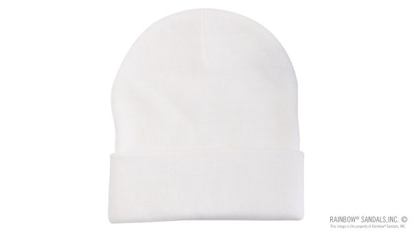 Basic Cuff Beanie with Long Ride Patch 1% rylic