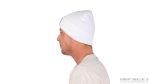Basic Cuff Beanie with Long Ride Patch 1% rylic