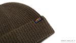 Marled Knit Beanie with Original Rainbow Woven Label