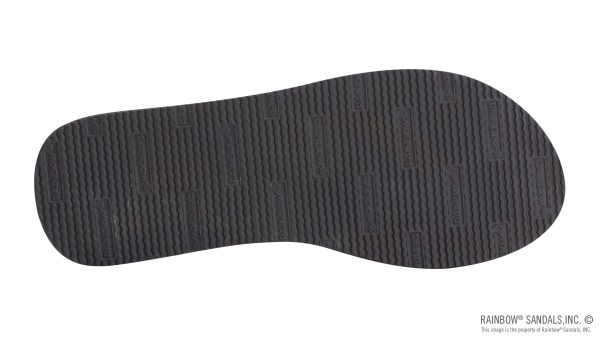 The Catalina Single Layer Arch Support Premier Leather Tapered Strap