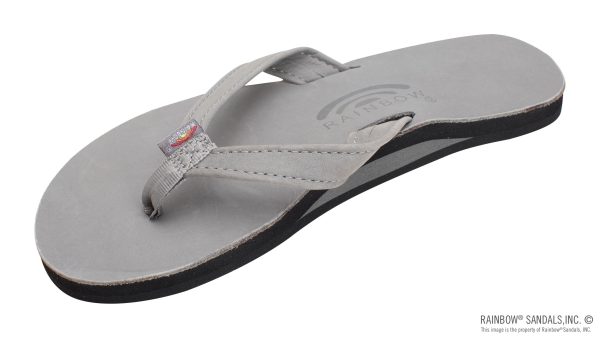 The Catalina Single Layer Arch Support Premier Leather Tapered Strap