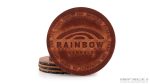 Coaster 4 pack  Rust  Leather