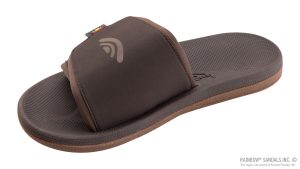EastCape Slide  Men's Molded Rubber Black Adjustable Strap