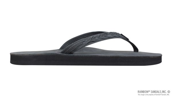 The Madison C Single Layer Arch Support with a Braid on a 1 Narrow Rolled Strap
