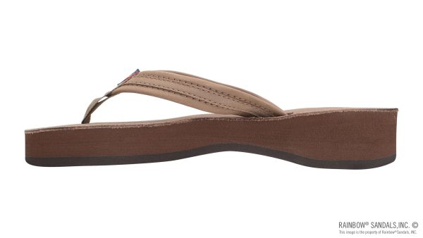 Madison Four Layer Wedge with a 3/4 Medium Braided Strap