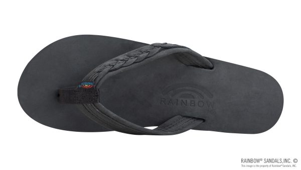 Madison Six Layer Wedge with a  3/4 Medium Braided Strap