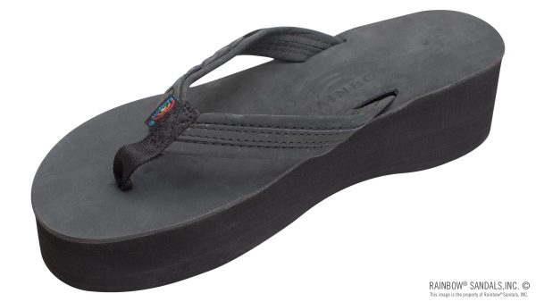 Madison Six Layer Wedge with a  3/4 Medium Braided Strap