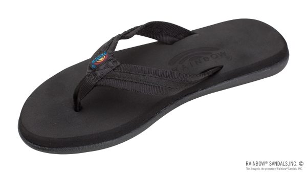 The Paisley C Ladies Soft Top Rubber with a 3/4 Nylon Flirty Braidy Strap