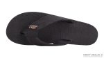 The Rastafarian  Single Layer Black Hemp with Rasta Mid Sole and 1 Strap