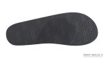 The Rastafarian  Single Layer Black Hemp with Rasta Mid Sole and 1 Strap