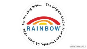 Rainbow Logo Sticker 4 Circle